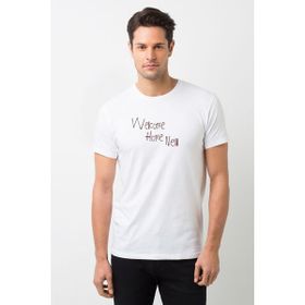 Qivi The Haunting Of Hill House Welcome Home Nell Baskılı Beyaz Erkek Örme T-shirt