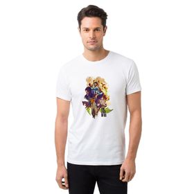 Qivi The Last Of Us Part2 Kolaj Baskılı Beyaz Erkek Örme T-shirt
