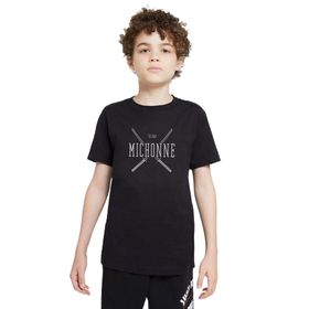 Qivi the Walking Dead Baskılı Unisex Çocuk Siyah T-shirt
