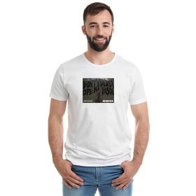 Qivi The Walking Dead Collection Baskılı Beyaz Erkek Örme T-shirt