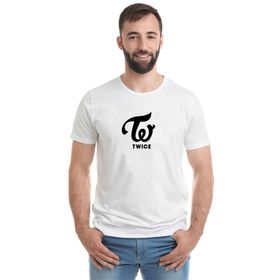 Qivi Twice Logo Twıce Logo Unıversal Baskılı Siyah Erkek Örme T-shirt