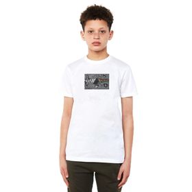 Qivi V Pink Floyd Dark Side Of Baskılı Beyaz Erkek Çocuk T-shirt