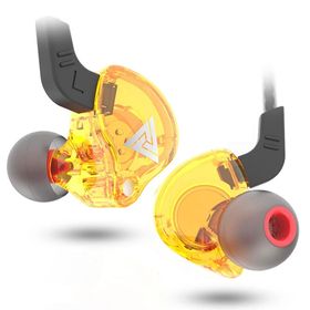 QKZ AK6 3.5 mm Hifi Sarı Spor Kulaklık