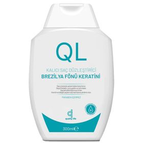QL Brezilya Fönü Keratini Kalıcı 300 ml Saç Düzleştirici Bakımı