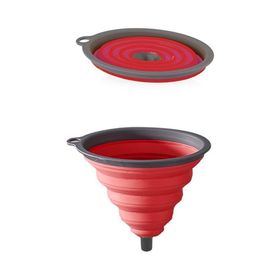 Qlux Akordiyon Oval Katlanabilir Huni