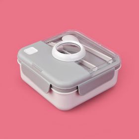 Qlux Boutique Gri 1.25 lt Beslenme Kabı