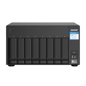 Qnap TS-832PX-4GB RAM 8 HDD Yuvalı Tower 8 Adet 2 5-3 5 Disk Destekli Max 8x16 TB NAS Depolama