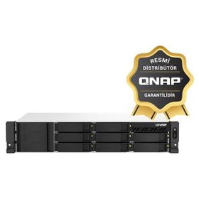 Qnap TS-873AEU-4GB Ram 8 HDD Yuvalı Rack Nas