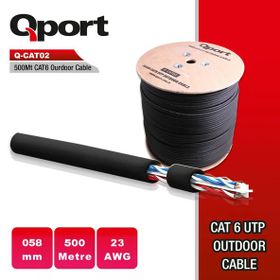 Qport Q-Cato 2 Cat6 Dış Mekan Kablo