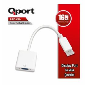 Qport Q-DP-VGM Display Portundan Vga Çevirici
