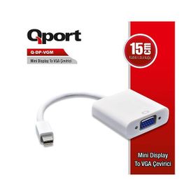 Qport Q-DP-VGM Display Portundan Vga Çevirici