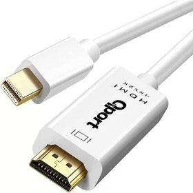 Qport Q-DPM 1.8 mt Mini Displayport to Çevirici HDMI Kablo