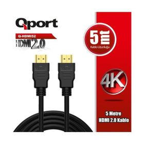 Qport Q-HDMI52 5 mt 2.0 HDMI Kablo