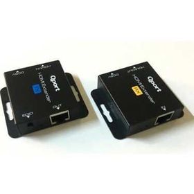 Qport Q-HEX2 Extender CAT6 60 m 2'li Paket HDMI Uzatma Kablosu