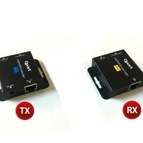 Qport Q-HEX2 Extender CAT6 60 m 2'li Paket HDMI Uzatma Kablosu