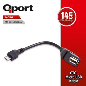 Qport Q-OTG1 Micro USB Çevirici