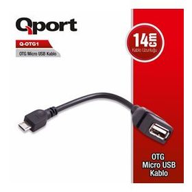 Qport Q-OTG1 Micro USB Çevirici