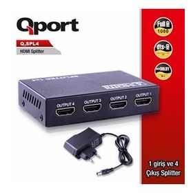 Qport Q-SPL4 4 Port HDMI Çoklayıcı