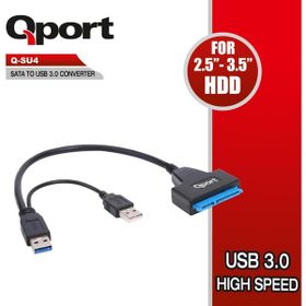 Qport Q-su4 16 cm Usb-2.5 3.5 Sata Disk Dönüştürücü