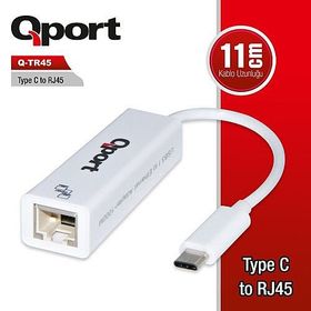 Qport Q-TR45 TYPE-C TO RJ45 Ethernet Çevirici