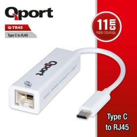 Qport Q-TR45 TYPE-C TO RJ45 Ethernet Çevirici
