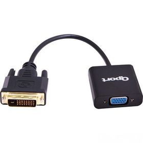 Qport Q-VDV2 DVI 24+1 to VGA Aktif Dönüştürücü