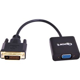 Qport Q-VDV2 DVI 24+1 to VGA Aktif Dönüştürücü