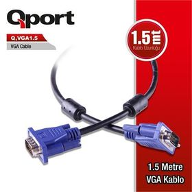 Qport Q VGA1.5 1.5 m Vga Kablo