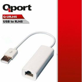 Qport USB To RJ45 Çevirici Aparat