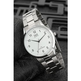 Q&Q 3G854 Unisex Kol Saati metal gümüş
