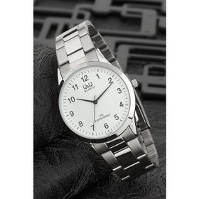 Q&Q 3G854 Unisex Kol Saati metal gümüş