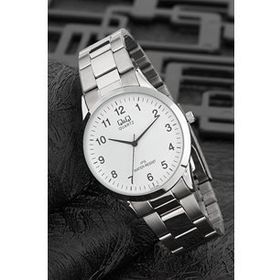 Q&Q 3G854 Unisex Kol Saati metal gümüş