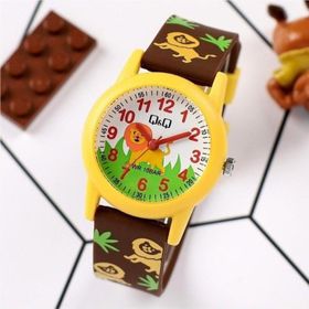Q&Q V22A-019VY Su Geçirmez Rakamlı Erkek Çocuk Kol Saati