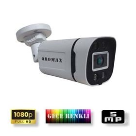 Qromax 604W Gece Renkli Gösteren Full HD 5MP Lensli 4 Ultra Warm Ledli Güvenlik Kamerası