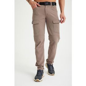Q&Steinbock 50520 Mixos Kahverengi Erkek Outdoor Pantolon