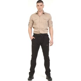 Q&Steinbock Calcedon Siyah 4 Mevsim Erkek Outdoor Pantolonu