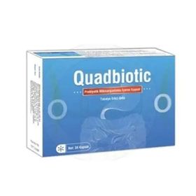 Quadbiotic Probiyotik 20 Kapsül