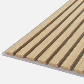 Quanti 52x244x1.8 cm Açık Gri Meşe Dikdörtgen Akustik Duvar Paneli