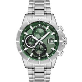 Quantum HNG1067.380 Gri Yeşil Kadran 47 mm Erkek Kol Saati