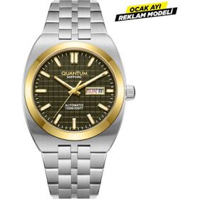 Quantum QMG1256.270 Gümüş Metal Erkek Kol Saati