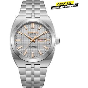Quantum QMG1256.330 Gümüş Metal Erkek Kol Saati