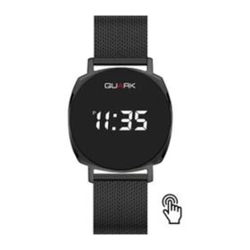 Quark QLD-100BK-1A Unisex Kol Saati