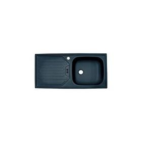 Quasar 43.5x86 Siyah Sol Eviye
