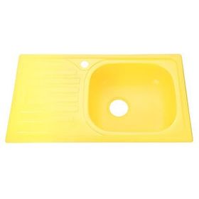 Quasar 43,5X76 Sarı Sol Eviye