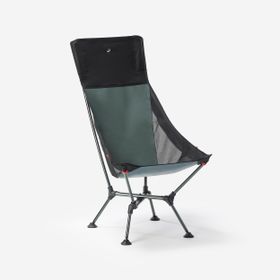 Quechua 140-900 kg Yeşil Çantalı XL Boy Pratik Portatif Katlanır Kamp Sandalyesi