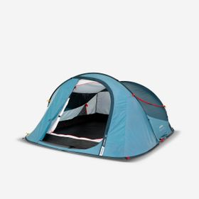 Quechua Mavi - 2 Seconds 3 Kişilik Otomatik Kamp Çadırı
