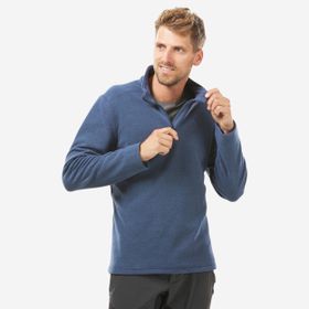 Quechua MH100 Mavi Polar Erkek Outdoor Mont