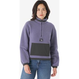 Quechua MH100 Mor Kadın Outdoor Polar Mont
