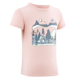 Quechua MH100 Pembe Çocuk Örgü Eldiven
