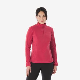 Quechua MH100 Pembe Kadın Outdoor Polar Mont
